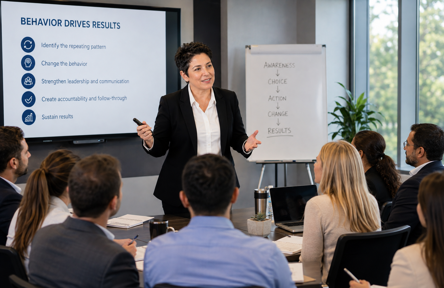Leadership training for teams and business executives
